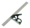 Uyustools ECC212 12" Combination Square – Adjustable Precision Tool for Measuring, Marking, Woodworking & Metalworking