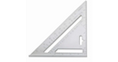 Uyustools ECT007 7'' Aluminum Triangular Try Square – Precision Measuring Tool for Woodworking, Carpentry, and DIY Projects