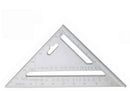 Uyustools ECT007 7'' Aluminum Triangular Try Square – Precision Measuring Tool for Woodworking, Carpentry, and DIY Projects