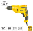 UYUSTOOLS ED-TLA10 Electric Drill 10mm, 450W – Heavy-Duty Corded Hand Drill for Wood, Metal & DIY Projects, High Power Motor for Professional and Home Use