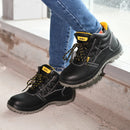 Deli EDA-AQX42AH Size 42 Safety Boots  – Heavy Duty Industrial Protective Footwear for Construction, Workshop, and Industrial Applications