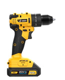 Deli EDC150 20V Brushless Lithium-Ion Impact Drill – 50Nm High-Torque Power for Fast Drilling & Heavy Screw driving