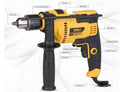 Deli EDC180 650W Corded Impact Drill Set – 48,000BPM Hammer Drill 3000RPM Variable Speed + 9 Drill Bits for Wood, Metal & Masonry