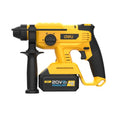 Deli EDC300 20V Lithium-Ion Cordless Rotary Hammer – Heavy-Duty Drilling Power with Dual 4.0Ah Batteries