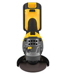 Deli EDC601 20V Lithium-Ion Cordless Angle Grinder – 115mm Cutting & Grinding Power with Dual 4.0Ah Batteries