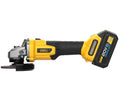 Deli EDC601 20V Lithium-Ion Cordless Angle Grinder – 115mm Cutting & Grinding Power with Dual 4.0Ah Batteries