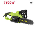 Deli EDG193 1600W Electric Chain Saw – High Power Corded Chainsaw for Tree Pruning, Firewood Cutting & Garden Use