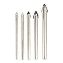 Deli EDH-CZZ005-ED1 5pcs Glass Drill Bit Set – High Quality Carbide Tip Drill Bits for Glass, Ceramic, Tile, and Precision Drilling Applications