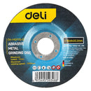 Deli EDH-MGP180-E1 180mm x 6.0mm x 22.2mm Abrasive Metal Grinding Disc – Heavy Duty Grinding Disc for Metal Fabrication, Workshop, and Industrial Applications