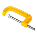 Deli EDL-G205 5" 125mm G Clamp – Heavy Duty Industrial Screw Clamp for Woodworking, Metal Fabrication, Workshop Assembly, and Construction Applications