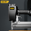 Deli EDL-QDQ-ST64 18–64mm Brad Nailer – Heavy Duty Pneumatic Brad Nailing Gun with 75pcs Magazine Capacity for Woodworking, Carpentry and Finish Applications