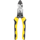 Deli EDL102008 8" 200mm Multifunctional Diagonal Cutting Pliers – Heavy Duty Precision Side Cutter Pliers for Electrical Wiring, Workshop Maintenance, Automotive Repair, and Industrial Applications