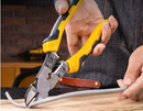 Deli EDL102008 8" 200mm Multifunctional Diagonal Cutting Pliers – Heavy Duty Precision Side Cutter Pliers for Electrical Wiring, Workshop Maintenance, Automotive Repair, and Industrial Applications