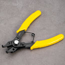 Deli EDL104506 6 Inch Five-In-One Circlip Pliers – Heavy Duty Professional Snap Ring Pliers for Internal and External Retaining Ring Applications