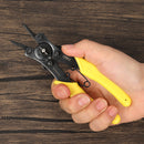 Deli EDL104506 6 Inch Five-In-One Circlip Pliers – Heavy Duty Professional Snap Ring Pliers for Internal and External Retaining Ring Applications