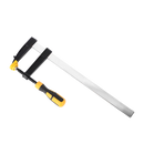 Deli EDL110525 50x250mm F Clamp – Heavy Duty Industrial Clamp with 1000N Maximum Force for Woodworking, Metal Fabrication, Workshop Assembly, and Construction Applications
