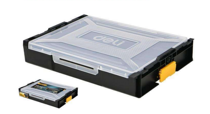 Deli EDL1201 340W x 260D x 70H mm Stackable Tool Box | Digital Store ...