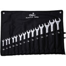 Deli EDL130014B 14PCS Combination Spanner Set 10–32mm – Heavy Duty Professional Metric Wrench Kit for Automotive, Workshop, Construction, and Industrial Maintenance Applications