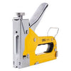 Deli EDL1313 3-in-1 Staple Gun – Heavy Duty Multi Function Staple, Brad and Nail Gun for Upholstery, Woodworking and Home DIY Use