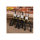 Deli EDL20521-4 4 Piece Circlip Pliers Set – Heavy Duty Internal and External Snap Ring Pliers Set for Automotive Repair, Machinery Maintenance, and Industrial Workshop Applications