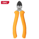 Deli EDL2206C 6" Diagonal Cutting Pliers – Professional Heavy-Duty Side Cutter Hand Tool with Hardened Steel Blades for Electrical Wiring, Cable Cutting & DIY Repairs