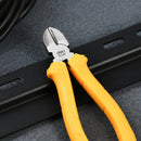 Deli EDL2206C 6" Diagonal Cutting Pliers – Professional Heavy-Duty Side Cutter Hand Tool with Hardened Steel Blades for Electrical Wiring, Cable Cutting & DIY Repairs