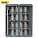 Deli EDL241057 57‑Piece Household Precision Screwdriver Set – Comprehensive Precision Screwdriver Kit with Assorted Bits for Electronics, Eyewear, Gadgets and General Repair