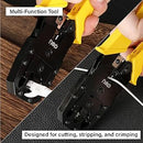 Deli EDL2468C 200mm Modular Plug Crimper – 4P, 6P, 8P Heavy Duty Professional Precision Tool for Workshop, Networking, Electrical, and Industrial Applications
