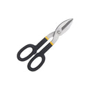 Deli EDL25912 12" Tin Snip – Heavy Duty Professional Cutting Tool with Maximum Cutting Thickness for Carbon Steel ≤0.8mm & Stainless Steel ≤0.6mm, Industrial Grade Workshop, Construction, and Fabrication Hand Tool