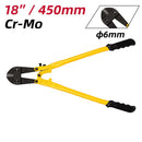 Deli EDL2618 18" Bolt Cutter – Heavy Duty Cutting Tool for Wire, Bolts, Chains, and Workshop, Construction, and Industrial Applications