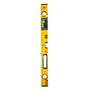 Deli EDL290600 60cm Spirit Level – 3-Piece Heavy Duty Professional Square Spirit Bulb Set for Workshop, Construction, Carpentry, and Industrial Precision Measurement