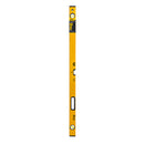 Deli EDL291000 100cm Spirit Level – 3-Piece Heavy Duty Professional Square Spirit Bulbs with One Side Milled for Workshop, Construction, Carpentry, and Industrial Precision Measurement