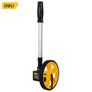 Deli EDL330060 Mechanical Measuring Wheel - Professional Distance Measuring Wheel with Analog Counter for Road, Construction & Surveying