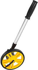 Deli EDL330060 Mechanical Measuring Wheel - Professional Distance Measuring Wheel with Analog Counter for Road, Construction & Surveying