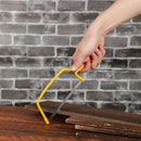 Deli EDL353206 6" 150mm Mini Hacksaw Frame – Heavy Duty Compact Saw Frame for Metal Cutting, Plastic Trimming, Workshop Maintenance, and DIY Applications