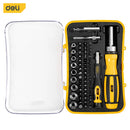Deli EDL3565 65 Pcs Precision Screwdriver Set – Professional Magnetic Repair Tool Kit with CR-V Steel Bits for Electronics, Phones, Laptops & DIY Repairs