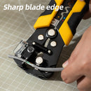 Deli EDL381008 205mm Modular Plug Crimper – 8P Heavy Duty Professional Precision Tool for Workshop, Networking, Electrical, and Industrial Applications