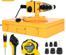 Deli EDL397363 220–240V Plastic Tube Welding Tool – Dual Power 800W/1500W Hot Air Plastic Welder for Pipe Joining, Plumbing and Fabrication Work