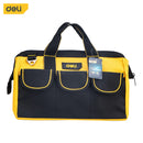 Deli EDL430013 13 inch Tool Bag – Heavy Duty Professional Portable Utility Storage Bag for Workshop, Construction, Automotive, and Industrial Applications