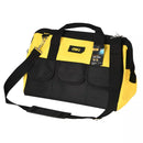 Deli EDL430016 36×18×25cm Tool Bag – Heavy Duty Professional Portable Utility Storage Bag for Workshop, Construction, Automotive, and Industrial Applications