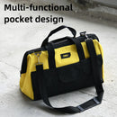 Deli EDL430018 40×20×27cm Tool Bag – Heavy Duty Professional Portable Utility Storage Bag for Workshop, Construction, Automotive, and Industrial Applications