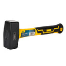 Deli EDL447010 2lb 1000g Stoning Hammer – Industrial Stoning Hammer for Masonry, Construction, Workshop, and Professional Maintenance Applications