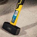 Deli EDL447010 2lb 1000g Stoning Hammer – Industrial Stoning Hammer for Masonry, Construction, Workshop, and Professional Maintenance Applications