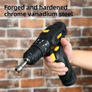 Deli EDL4810T 10mm 65mm 3 Piece Magnetic Nut Driver Set – Heavy Duty Tools for Workshop, Automotive, Electrical, and Maintenance Applications