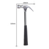 Deli EDL5050 16oz/500g Claw Hammer – Heavy Duty Industrial Hand Tool for Workshop, Construction, Carpentry, and Maintenance Applications