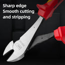 Deli EDL512207 7 Inch 180mm Insulated Labor Saving Heavy Duty Diagonal Cutting Pliers – Professional VDE 1000V Side Cutter for Electrical Installation and Industrial Applications