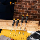 Deli EDL620004 4 Piece CR-V Screwdriver Set – Heavy Duty Round Blade Tools for Workshop, Automotive, Electrical, and Maintenance Applications
