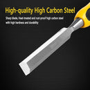 Deli EDL6212-E1 12mm 140mm CRV Wood Chisel – Professional Chrome Vanadium Steel Chisel for Woodworking, Carpentry, Workshop, and Industrial Applications