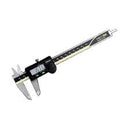 Deli EDL91150B 150mm Digital Vernier Caliper - High Precision Electronic Measuring Tool with LCD Display for Metalworking, Woodworking & Engineering