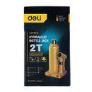 Deli EDQ71002 2T Hydraulic Bottle Jack – Heavy Duty Compact Hydraulic Lifting Jack for Automotive, Workshop and Industrial Use